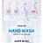 Bubble Hand Wash  Flower Stamp Espuma Facial U(gly)LAB - Imagem 3