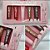 Kit de Gloss Labial com 5 e com 2 chaveiros - Glow Balm - Imagem 1