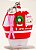 Porta Alcool Gel Mrs. Claus Ski Gondola - Bath and Body Works - Imagem 1