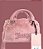Bolsa Charmed Juicy Couture Com porta moedas - Cor Dusty Blush - Imagem 1