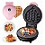 DASH Mini máquina de waffle de coração rosa - Imagem 2