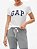 Camiseta GAP Feminina Original – Logotipo Clássico Bordado – 100% Algodão - Imagem 2