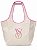 Bolsa Tote Victória's Secret Canvas Rosa - Imagem 1