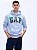Moletom com Capuz e Logo City da Gap Azul Claro - Tam: M - Imagem 2