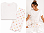 Pijama de algodão Rosa estampado de manga curta Donuts - Tam: GG - Imagem 1