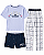 Pijama Feminino 3 Peças Aéropostale Los Angeles California 1987 – Tam: M - Imagem 1