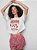 Pijama Disney Curto Xadrez Ursinho Pooh - Tam: P - Imagem 3