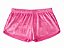 Shorts Juicy Couture Plush Rosa Monograma – Tam:GG - Imagem 1