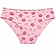 Calcinha Algodão com Costura Juicy Couture Rosa Coroas - Tam:G - Imagem 1