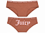 Calcinha Algodão com Costura Juicy Couture Marrom Claro JC - Tam:G - Imagem 1
