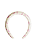 LoveShackFancy x Tiara Acolchoada Goody Ribbon Rosa (1 unidade) – Cor Sterling Dusk - Imagem 1