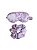 LoveShackFancy x Kit Goody Happy Thoughts (Máscara para Olhos + Scrunchie) – Estampa Hibiscus - Imagem 1