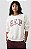 Moletom Feminino GAP Logo Floral Patchwork Off-White - Tam: G - Imagem 1