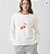 Moletom Feminino GAP Cherry Print – Off White -Tam:M - Imagem 1