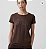 Camiseta Feminina GAP Logo Animal Print Marrom - Tam:G - Imagem 1