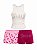 Conjunto Pijama Juicy Couture 3 Peças Regata - Tamanho: GG - Imagem 1