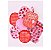 Lenços demaquilantes reutilizáveis ​​com estampa de morango Makeup Eraser - 5 Unidades - Imagem 2