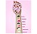 Lenços demaquilantes reutilizáveis ​​com estampa de morango Makeup Eraser - 5 Unidades - Imagem 3