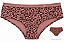 Calcinha Feminina Juicy Couture Algodão Animal Print Cós Elástico – Tam:GG - Imagem 1