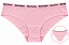 Calcinha Feminina Juicy Couture Sem Costura Rosa Claro Cós elástico– Tam:P - Imagem 1