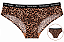 Calcinha Feminina Juicy Couture Sem Costura Animal Print Cós elástico– Tam:M - Imagem 1