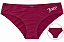 Calcinha Feminina Juicy Couture Sem Costura Bordô– Tam:M - Imagem 1