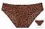 Calcinha Feminina Juicy Couture Sem Costura Animal Print – Tam:M - Imagem 1