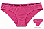 Calcinha Feminina Juicy Couture Algodão com Costura Rosa– Tam:M - Imagem 1