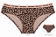 Calcinha Feminina Juicy Couture Algodão com Costura Animal Print – Tam:M - Imagem 1