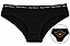 Calcinha Feminina Juicy Couture Algodão com Costura Preta – Tam:M - Imagem 1