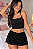 Short Feminino Preto Plush Juicy Couture Monograma - Tam:G - Imagem 2