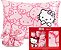 Kitsch Fronha de cetim + Scrunchie Hello Kitty, seda para cabelo e pele - Imagem 1