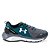 Tênis Running Under Armour Charged Proud - Cinza/Verde - Imagem 1