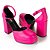 Sapato Plataforma Salto Bloco Dakota Feminino - Pink - Imagem 3