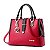 Linda bolsa femenina couro sintético confortável e espaçosa. - Imagem 3
