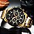 Relógio masculino Quartzo dourado, - Imagem 2