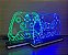 Luminária LED Geek abajur de acrílico Playtation cores personalizadas - Imagem 4