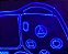 Luminária LED Geek abajur de acrílico Playtation cores personalizadas - Imagem 2