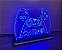 Luminária LED Geek abajur de acrílico Playtation cores personalizadas - Imagem 1