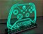 Luminária LED Geek abajur de acrílico XBOX cores personalizadas - Imagem 1