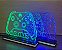 Luminária LED Geek abajur de acrílico XBOX cores personalizadas - Imagem 4