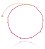 CHOKER PINK COM PEDRAS - Imagem 1