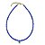 CHOKER AZUL COM CORAÇÃO CRISTAL TURMALINA - Imagem 1