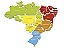 Mapa do Brasil Junges – Quebra-Cabeça Educativo em Madeira | Regiões, Estados e Capitais | 26 Peças - Imagem 2