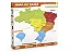 Mapa do Brasil Junges – Quebra-Cabeça Educativo em Madeira | Regiões, Estados e Capitais | 26 Peças - Imagem 1
