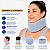 Colar Cervical Kapbom KA-Z35 - Anatômico em Espuma | Suporte para Pescoço e Alívio Cervical - Imagem 1
