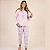 Pijama Plus Cachorrinho Rosa Moletinho Feminino |Quentinho - Imagem 1