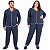 Conjunto Pijama Adulto Basico| UNISSEX | Moletinho Aberto Camisa Manga Longa Com Bolsinho - Imagem 1