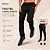 Calça Masculina Delute Tactel Corta Vento Resistente À Água Ultra Leve Sport - Imagem 3