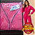 Pijama Americano Rosa Pink Blogueirinha Manga Longa Feminino | Marca: Diones - Imagem 2